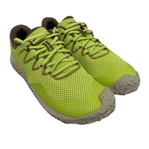 Merrell Womens 7.5 Trail Glove 7 Celery Neon Barefoot Hiker Running NEW